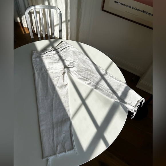 RE/DONE 70s Stove Pipe White Jeans - Picture 8 of 16